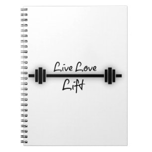 Caderno Espiral Malhação: Live Love Lift