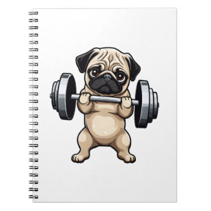 Caderno Espiral Malhação Pug