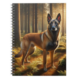 Caderno Espiral Malinois Belga