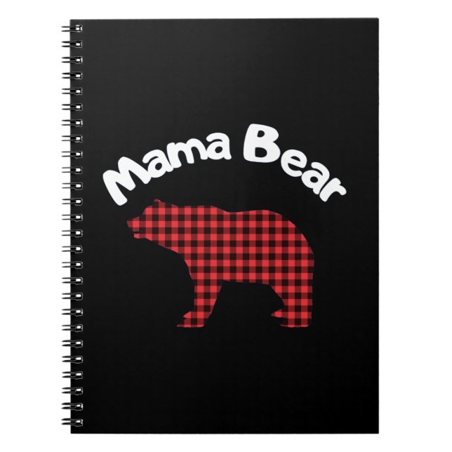 Caderno Espiral Mama Bear (Frente)