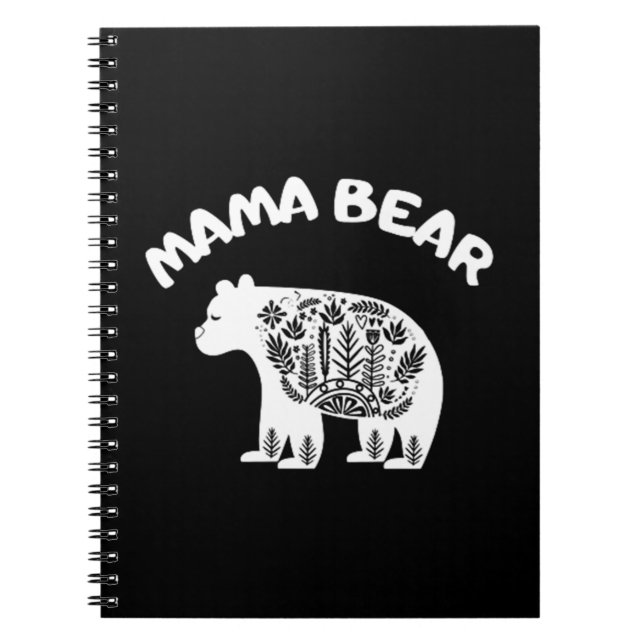Caderno Espiral Mama Bear (Frente)