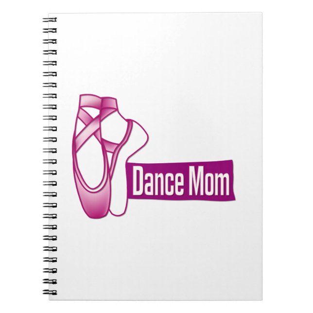 Caderno Espiral Mamã da dança (Frente)