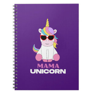 Caderno Espiral Mama Unicorn Magic Squad