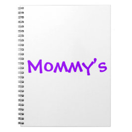 CADERNO ESPIRAL MAMÃE