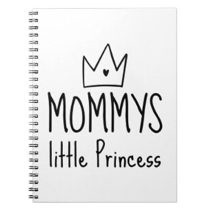 Caderno Espiral Mamãe Little Princess