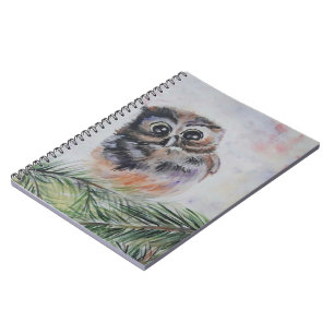 Caderno Espiral Mamães... - Impressão a Aquarela