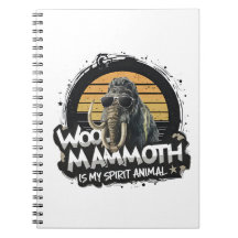 Mamute Woo É Meu Animal Espiritual Arte