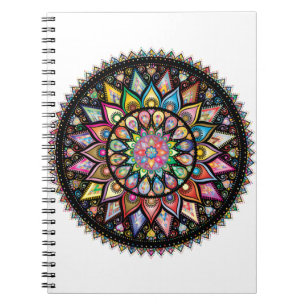 Caderno Espiral Mandala
