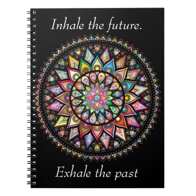 Caderno Espiral Mandala (Frente)