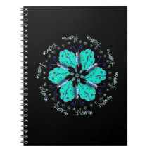 Mandala azul-borboleta-azul-flutter