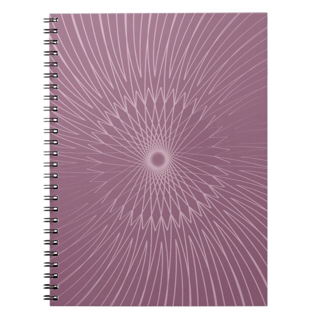 Caderno Espiral Mandala, Bicicleta Fios 10 (Frente)