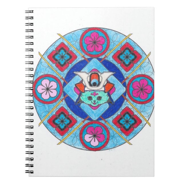 Caderno Espiral Mandala carnet (Frente)