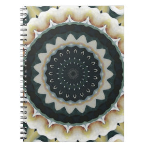 Caderno Espiral Mandala de Copo-de-Leite