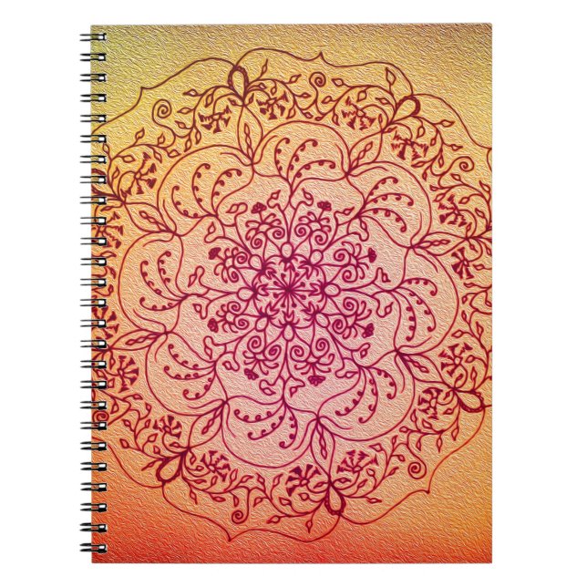 Caderno Espiral Mandala de Perseid (Frente)