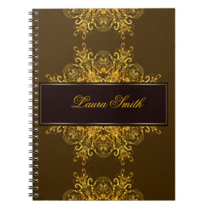 Caderno Espiral Mandala. floral étnico
