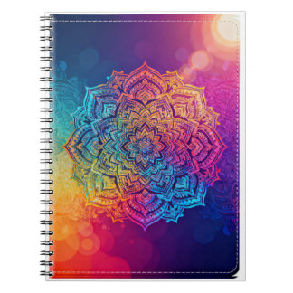 Caderno Espiral Mandala Gratidão Diário – Mindfulness Diário