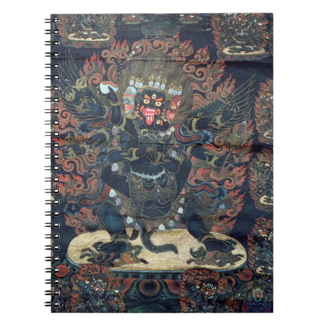 Caderno Espiral Mandala (pergaminho pintado) (Frente)