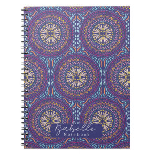 Caderno Espiral Mandala Purple