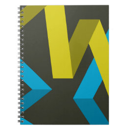 Caderno Espiral Maneiras geométricas legal, modernas e modernas qu