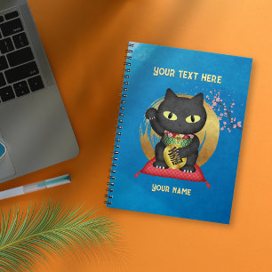 Caderno Espiral Maneki Neko Lucky Poilue