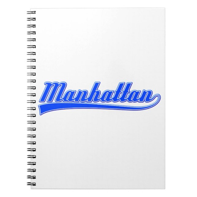 Caderno Espiral Manhattan com Swash (Frente)