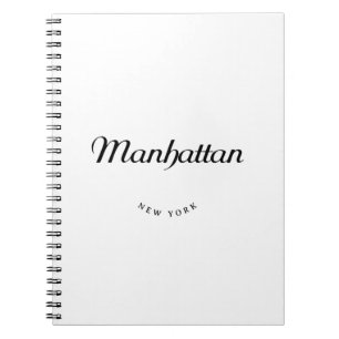 Caderno Espiral Manhattan NY