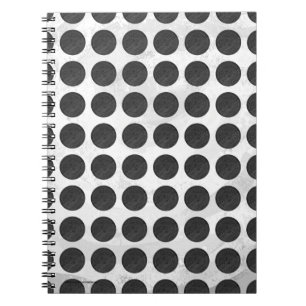 Caderno Espiral Manhole Cobrir Black Marble