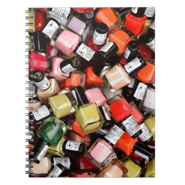 Caderno Espiral Manicure Polonesa Salão de Unhas