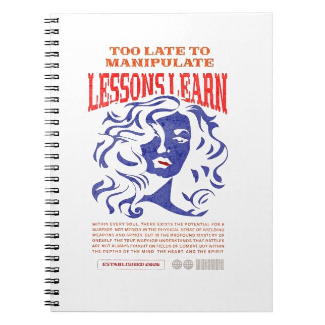 CADERNO ESPIRAL MANIPULATE LESSONS LEARN SPIRAL PHOTO BOOK  (Frente)