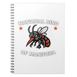 Caderno Espiral Manitoba National Bird Notebook