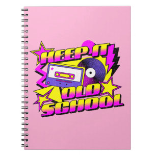 Caderno Espiral Mantenha a velha escola