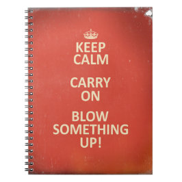 Caderno Espiral Mantenha calma