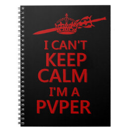 Caderno Espiral Mantenha o notebook inteligente PvP Gamer