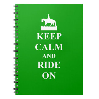 Caderno Espiral Manter calma e andar