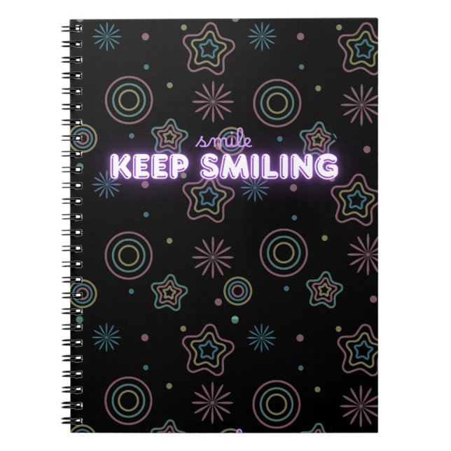 CADERNO ESPIRAL MANTER O SMILING (Frente)