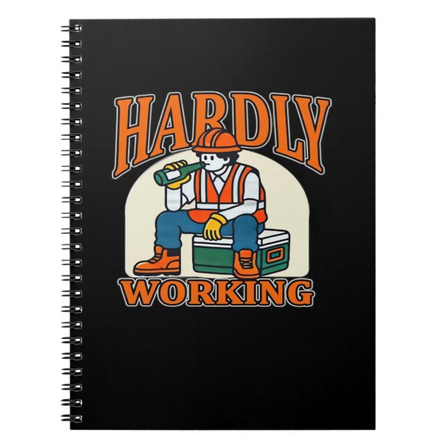 Caderno Espiral Mão Coração Esqueleto Osso Meninas Loucas Mulheres (Frente)