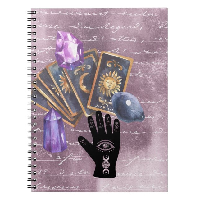Caderno Espiral Mão Magia Encantada (Frente)