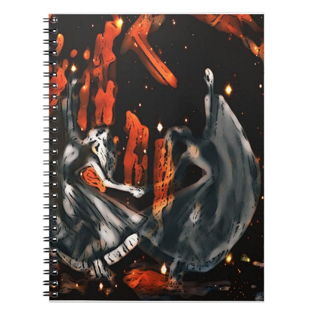 Caderno Espiral Mão na Mão (Frente)