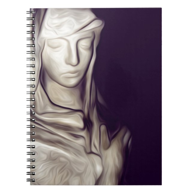 Caderno Espiral mão no coração (Frente)