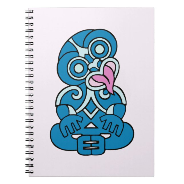 Caderno Espiral Maori Hei Tiki (Frente)