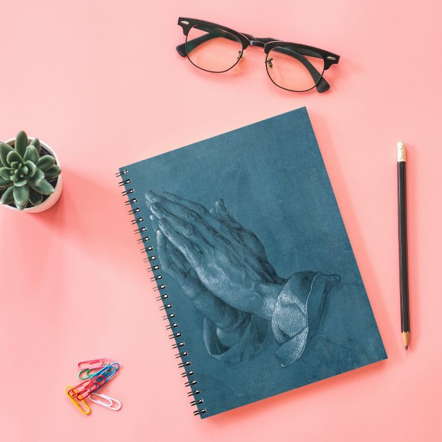 Caderno Espiral Mãos de Oração | Albrecht Dürer (Criador carregado)