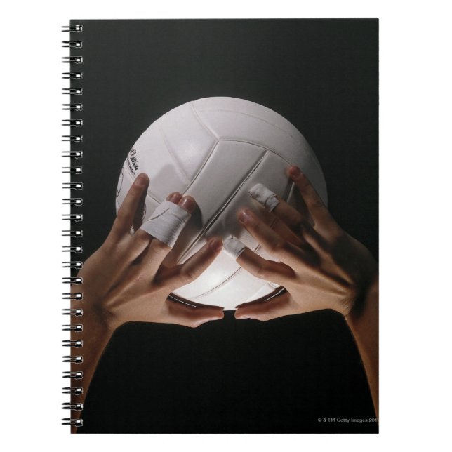 Caderno Espiral Mãos de Voleibol (Frente)