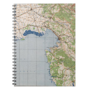 Caderno Espiral Mapa de Veneza, Itália