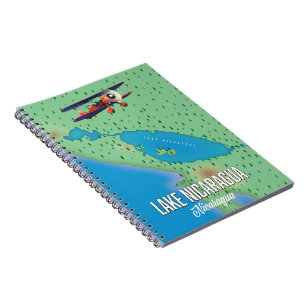 Caderno Espiral Mapa do Lago Peipus Estônia e da Rússia