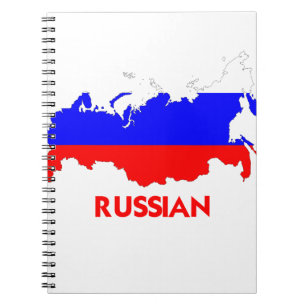 CADERNO ESPIRAL MAPA DO RUSSO