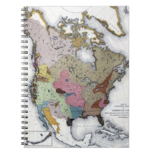 CADERNO ESPIRAL MAPA: INDIANOS AMERICANOS 3