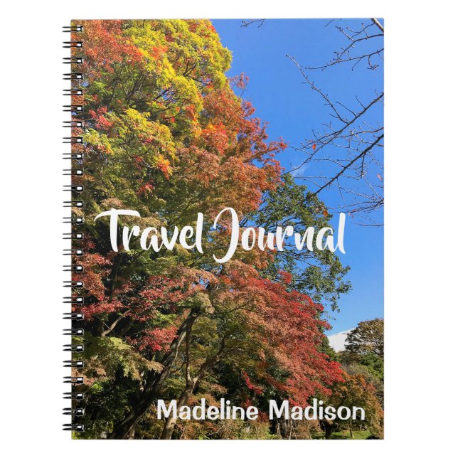 Caderno Espiral Mapeamentos Coloridos Vibrantes (Frente)