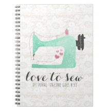 Máquina de Costura em Renda e Aniagem em Estilo Ch