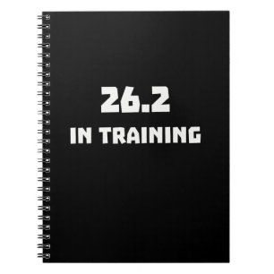 Caderno Espiral Marathon Runner 26.2 Em Formação
