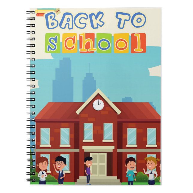 Caderno Espiral "Maravilhas: Um notebook infantil para a imaginaçã (Frente)